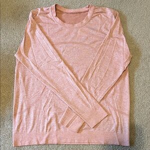lululemon athletica Pink Long Sleeve Tee
